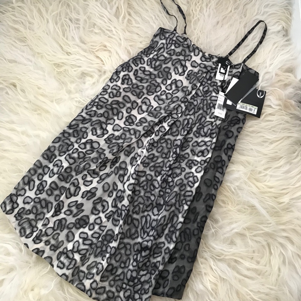 JUST CAVALLI Silk Knee-Length Dress